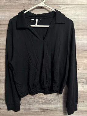 Travis Mathew Spa Day Friday Ponte Sweatshirt Black